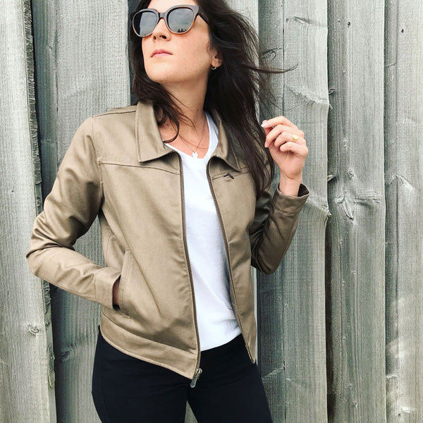 Ladies' HoodLamb JD Jacket (LSJD) Hemp Hoodlamb Clothing