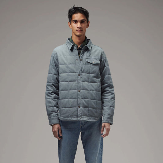 Men's Quilted Jacket Shirt (MTJ-004)