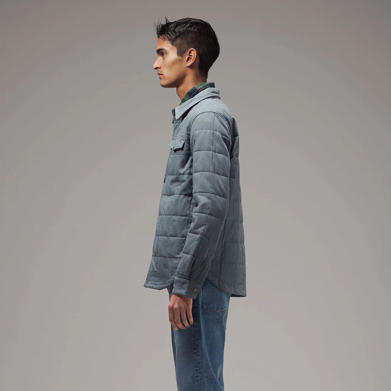 Men's Quilted Jacket Shirt (MTJ-004)