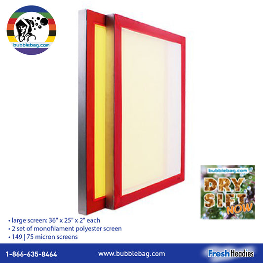 Dry Sift Screen Set: Large 2 Screens (SKL2) *Allow 4 weeks for delivery* *PRE-ORDER*