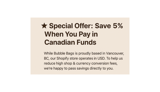 🌟 Special Offer: Save 5% When You Pay in Canadian Funds 🌟
