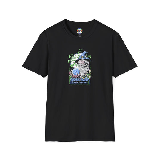 Bubbleman Loyalist Tee (Black Unisex T-Shirt)
