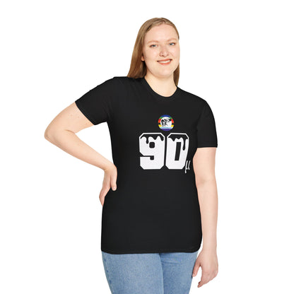 Micron Loyalist Tee - Bubble Bags® Edition (90μ Micron Black Unisex T-Shirt)
