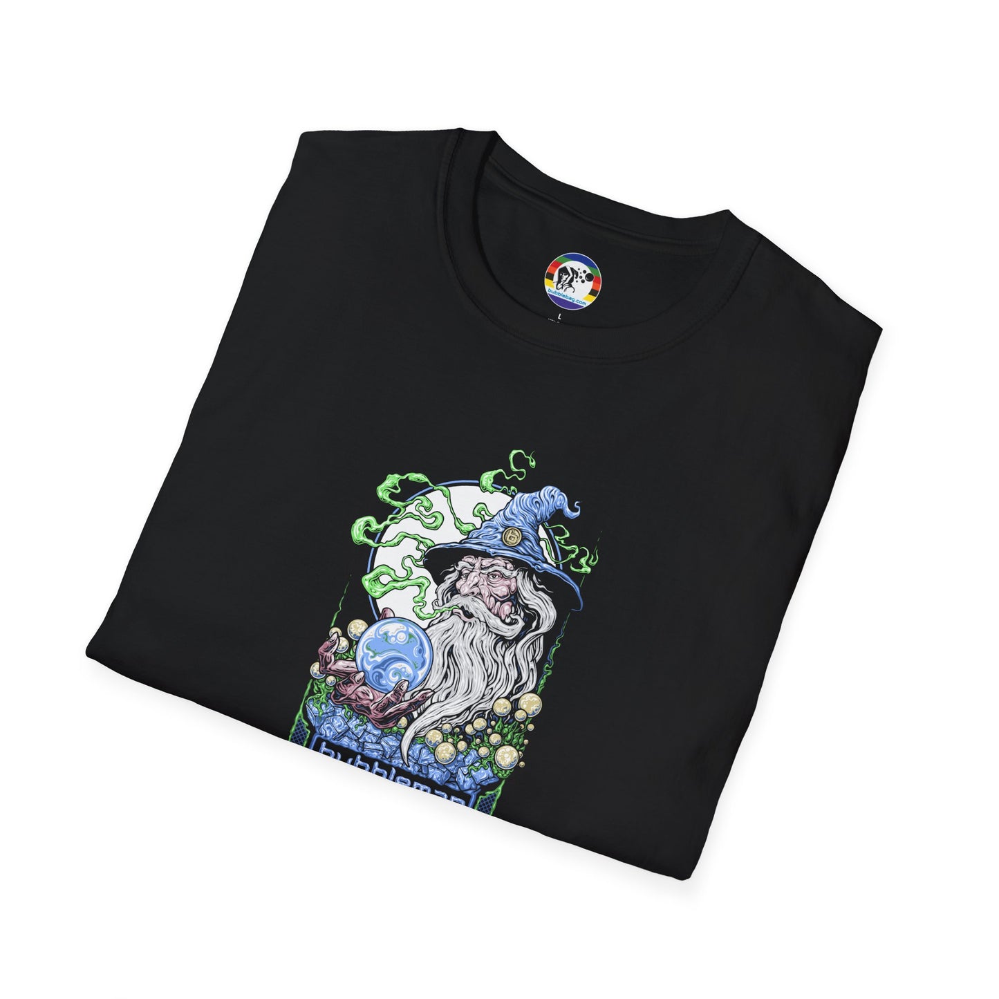 Bubbleman Loyalist Tee (Black Unisex T-Shirt)
