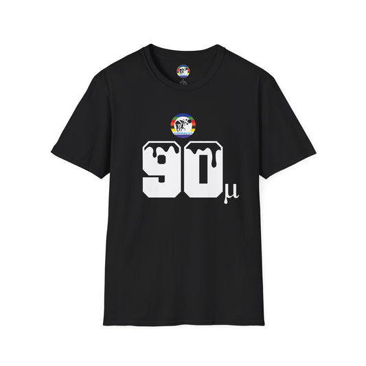Micron Loyalist Tee - Bubble Bags® Edition (90μ Micron Black Unisex T-Shirt)