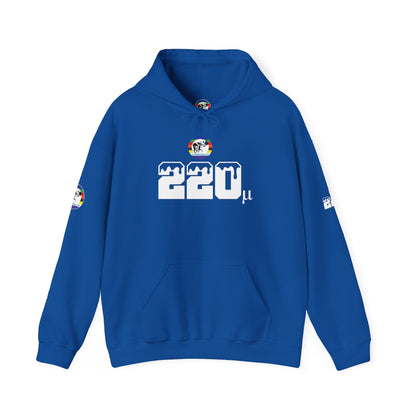 Micron Loyalist Hoodie - Bubble Bags® Edition (220μ Micron Black Unisex Hoodie)
