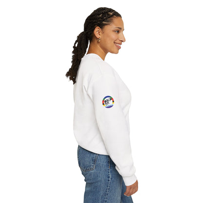 Micron Loyalist Crewneck Sweatshirt - Bubble Bags® Edition (45μ Micron White Unisex Crewneck)