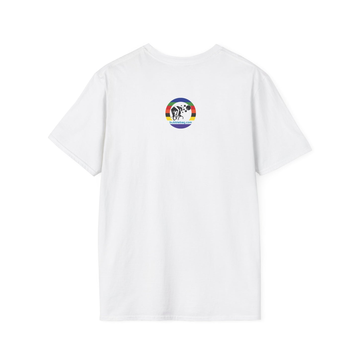 Micron Loyalist Tee - Bubble Bags® Edition (45μ Micron White Unisex T-Shirt)