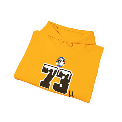 Micron Loyalist Hoodie - Bubble Bags® Edition (73μ Micron Yellow Unisex Hoodie)