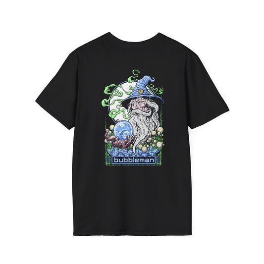 Bubbleman Loyalist Tee (Black Unisex T-Shirt)