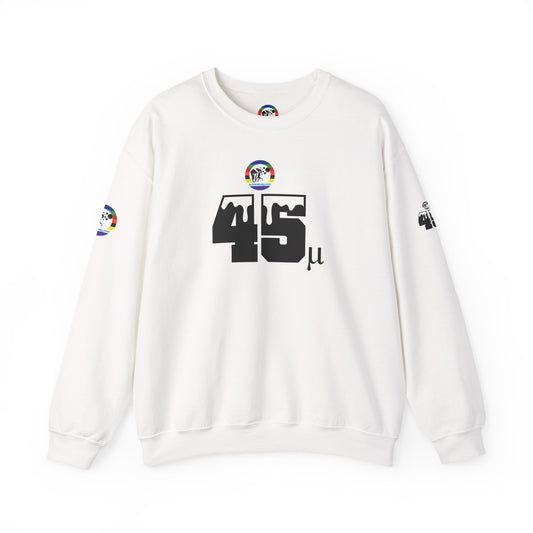 Micron Loyalist Crewneck Sweatshirt - Bubble Bags® Edition (45μ Micron White Unisex Crewneck)
