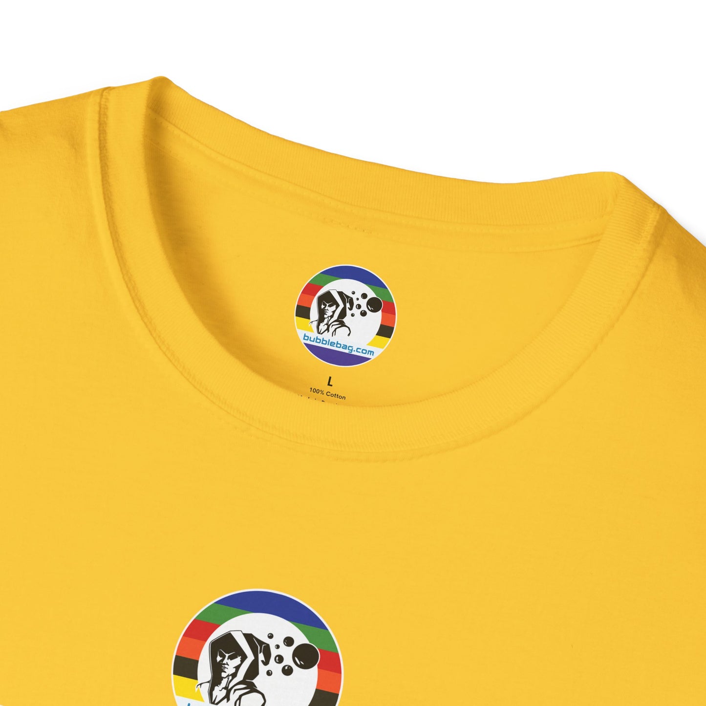 Micron Loyalist Tee - Bubble Bags® Edition (73μ Micron Yellow Unisex T-Shirt)
