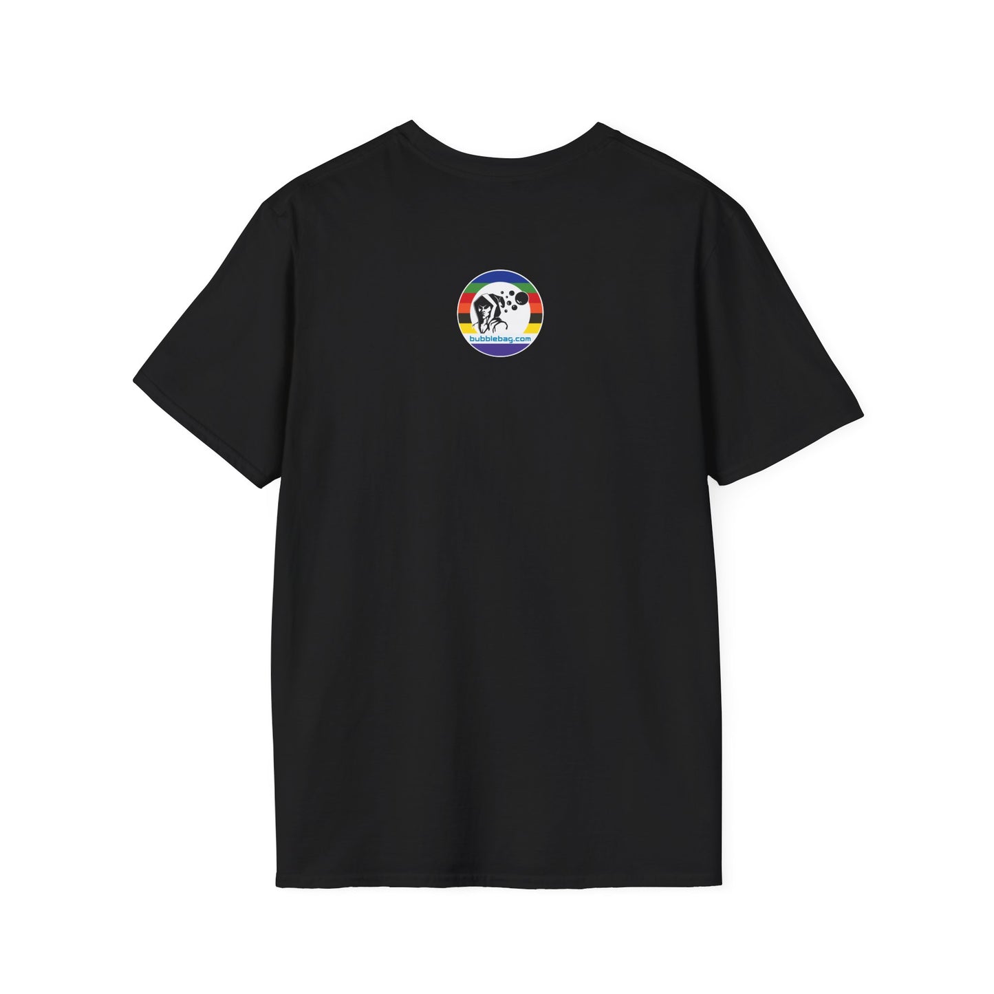 Micron Loyalist Tee - Bubble Bags® Edition (90μ Micron Black Unisex T-Shirt)