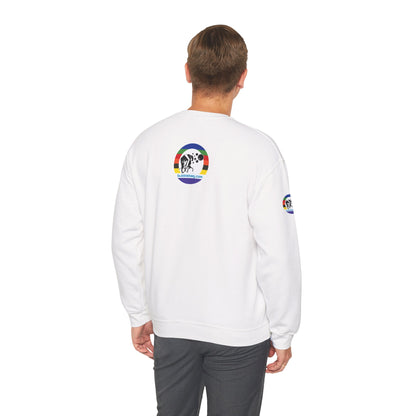 Micron Loyalist Crewneck Sweatshirt - Bubble Bags® Edition (45μ Micron White Unisex Crewneck)