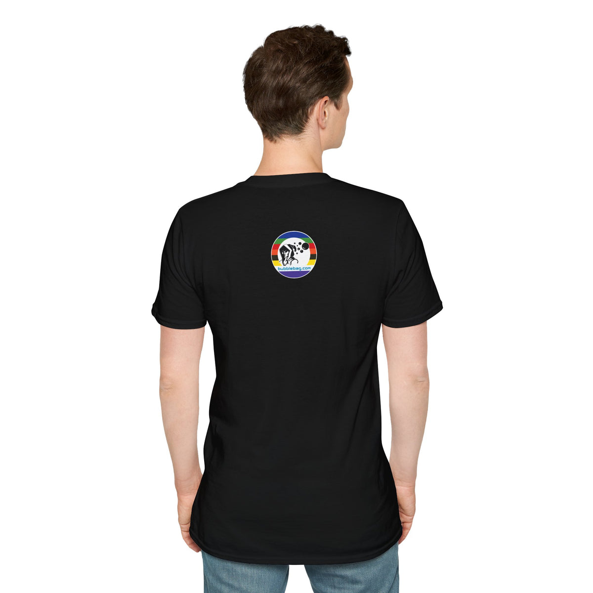Micron Loyalist Tee - Bubble Bags® Edition (90μ Micron Black Unisex T-Shirt)