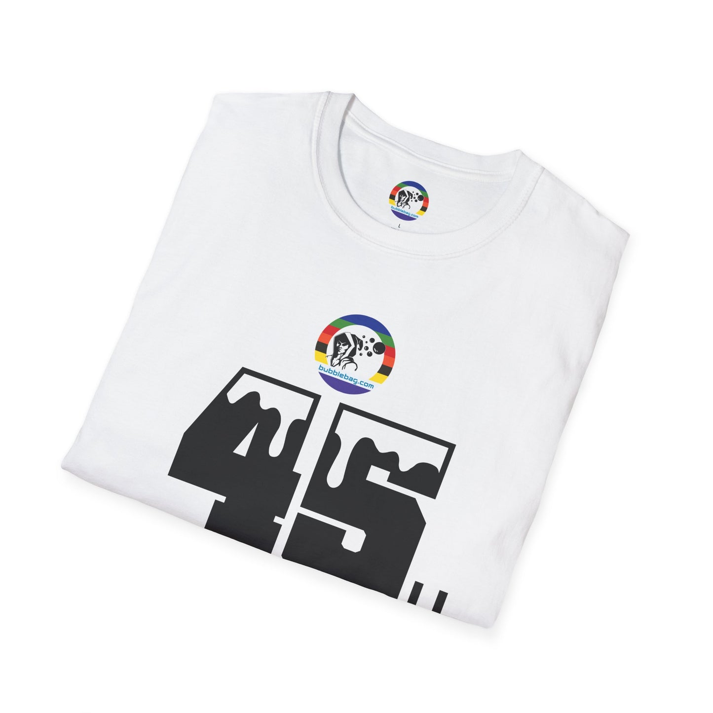 Micron Loyalist Tee - Bubble Bags® Edition (45μ Micron White Unisex T-Shirt)