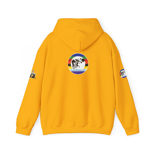 Micron Loyalist Hoodie - Bubble Bags® Edition (73μ Micron Yellow Unisex Hoodie)