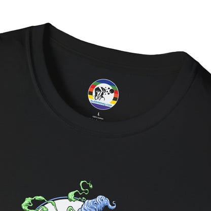 Bubbleman Loyalist Tee (Black Unisex T-Shirt)