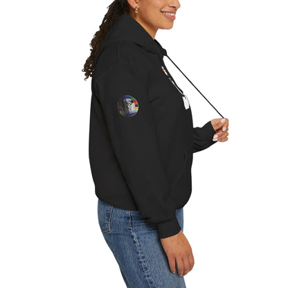 Micron Loyalist Hoodie - Bubble Bags® Edition (90μ Micron Black Unisex Hoodie)