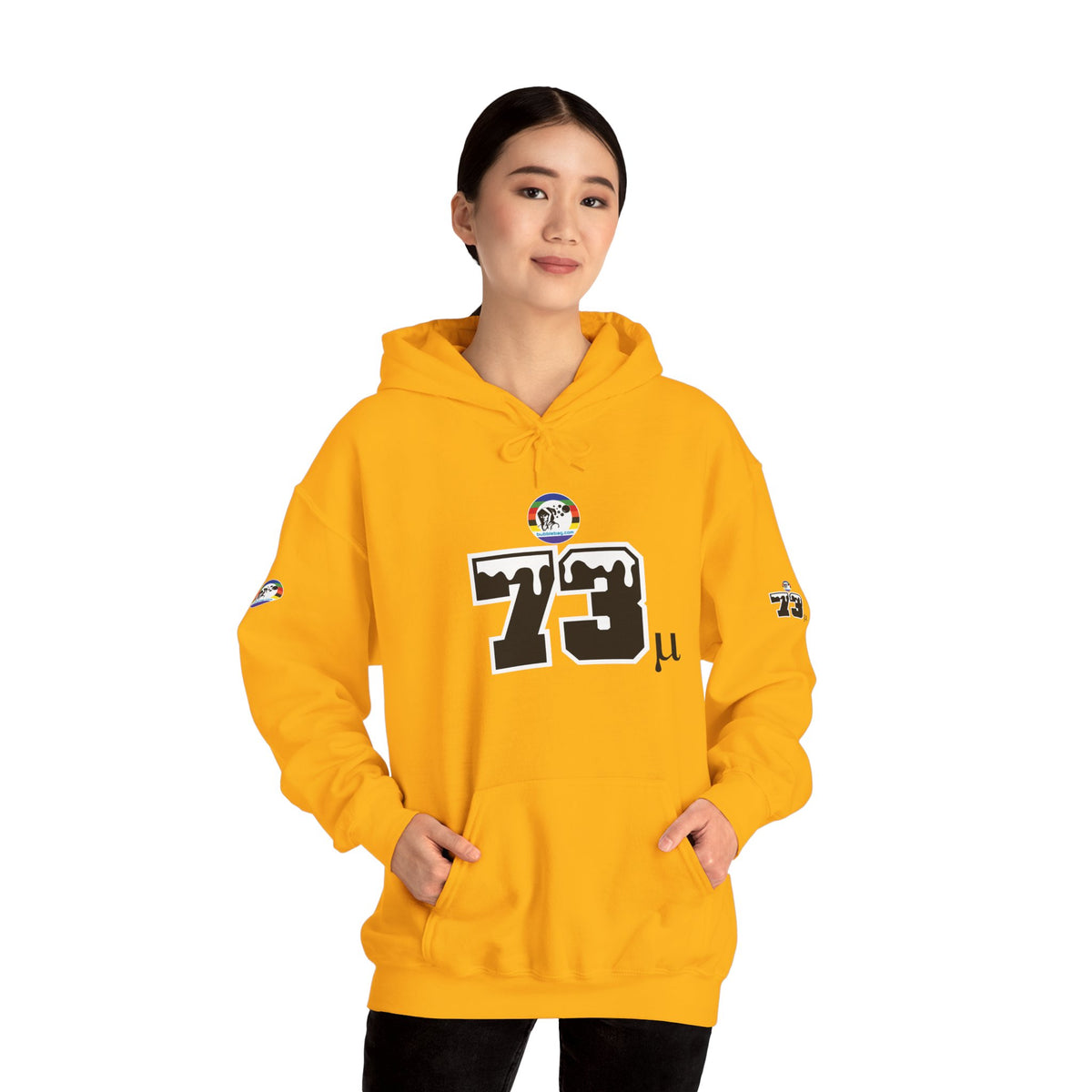Micron Loyalist Hoodie - Bubble Bags® Edition (73μ Micron Yellow Unisex Hoodie)