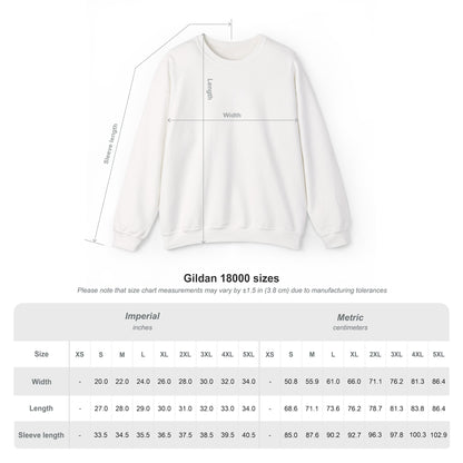Micron Loyalist Crewneck Sweatshirt - Bubble Bags® Edition (45μ Micron White Unisex Crewneck)