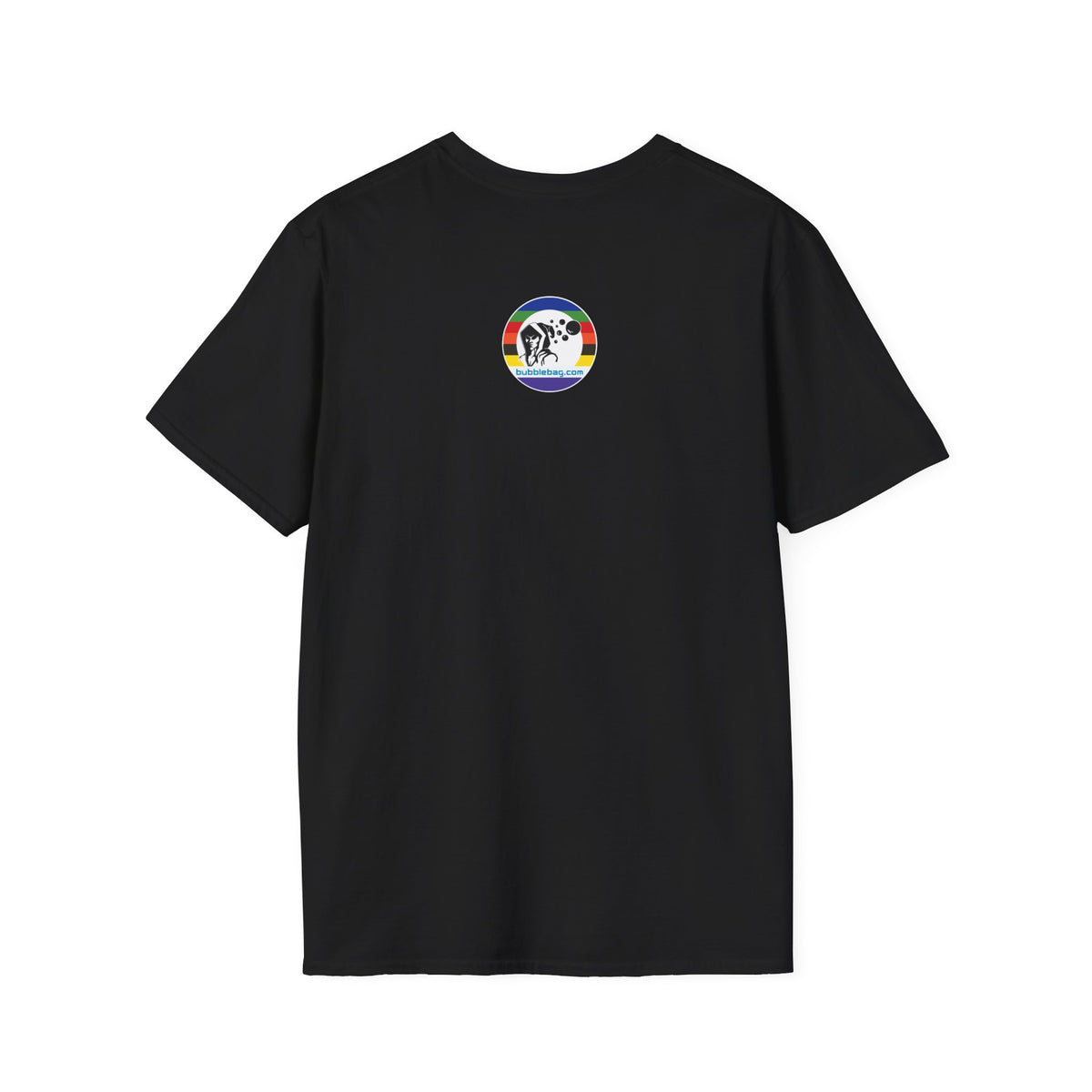 Micron Loyalist Tee - Bubble Bags® Edition (90μ Micron Black Unisex T-Shirt)