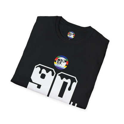 Micron Loyalist Tee - Bubble Bags® Edition (90μ Micron Black Unisex T-Shirt)