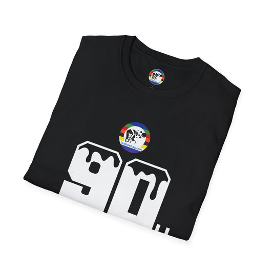 Micron Loyalist Tee - Bubble Bags® Edition (90μ Micron Black Unisex T-Shirt)