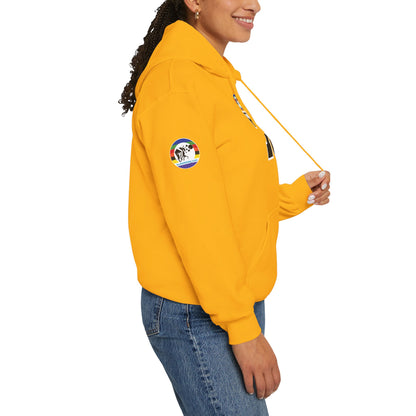 Micron Loyalist Hoodie - Bubble Bags® Edition (73μ Micron Yellow Unisex Hoodie)