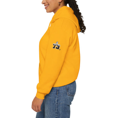 Micron Loyalist Hoodie - Bubble Bags® Edition (73μ Micron Yellow Unisex Hoodie)