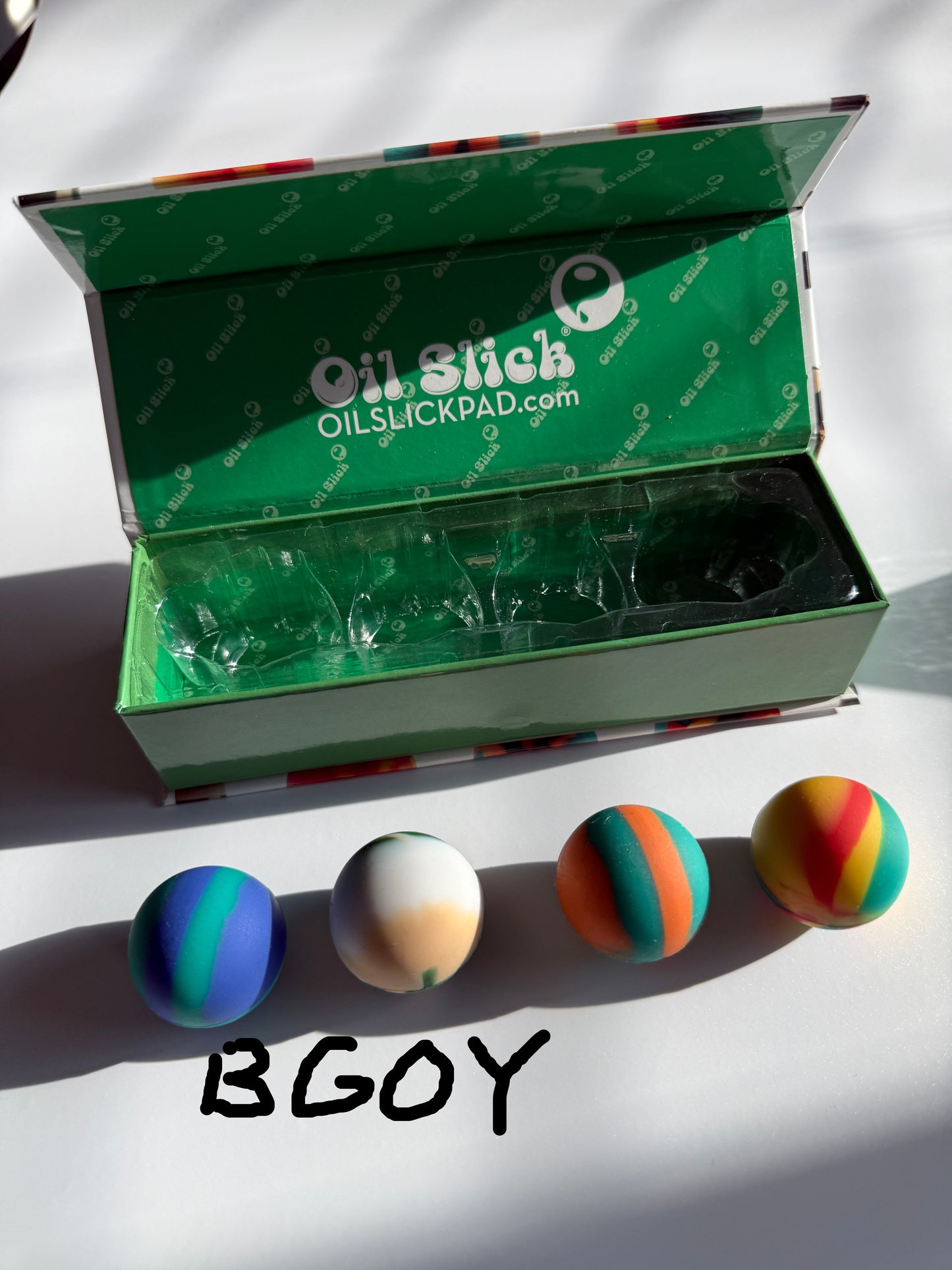 Blue Green Orange Yellow BGOY