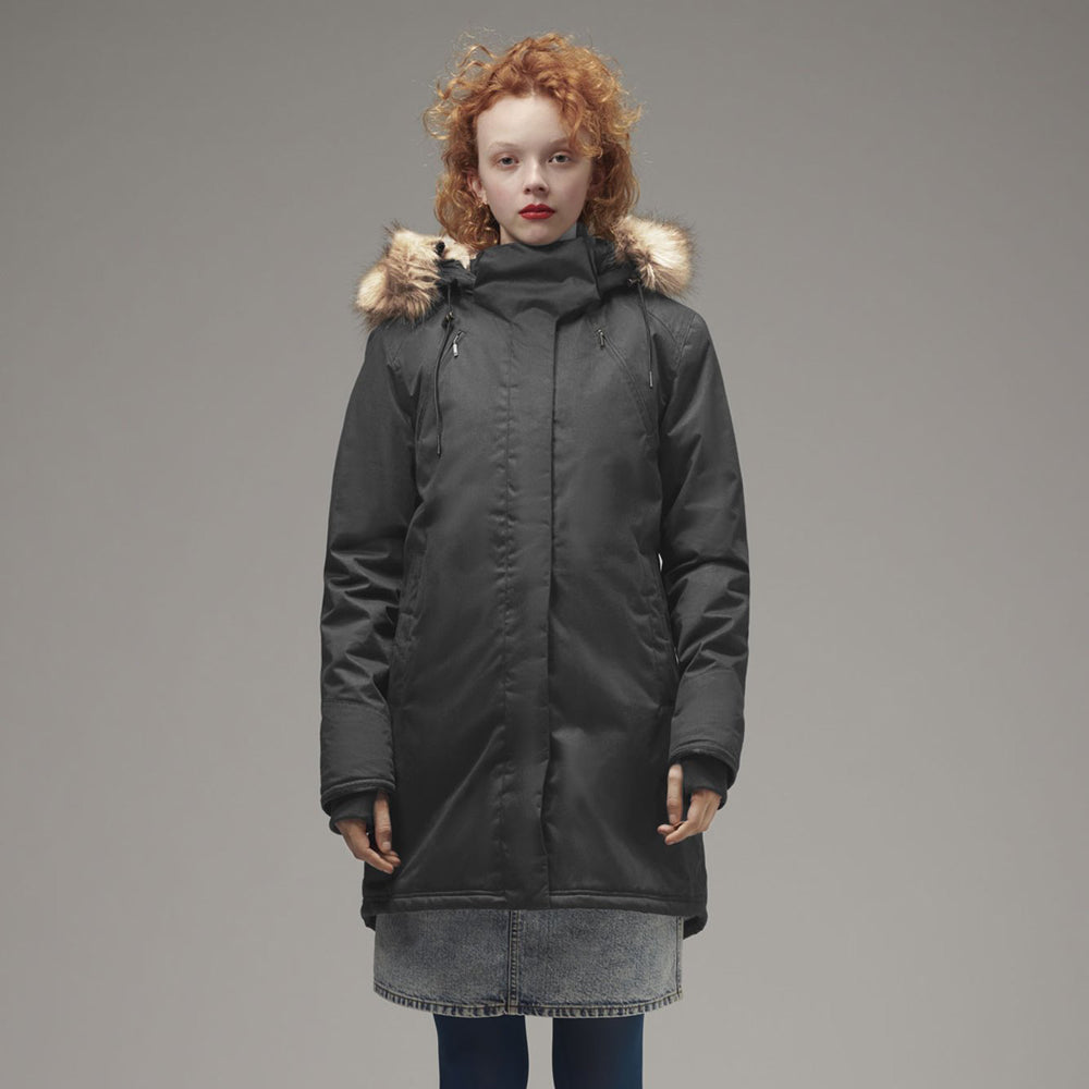 *LAST ONE* Ladies' Nordic Parka Grey - XS *hidden pocket needs sewing*  (LWJ-007)