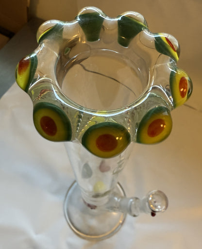 ROOR® Bubbleman Special Edition 14.5" (37cm) Straight Bong 18.8mm Joint - MADE IN GERMANY