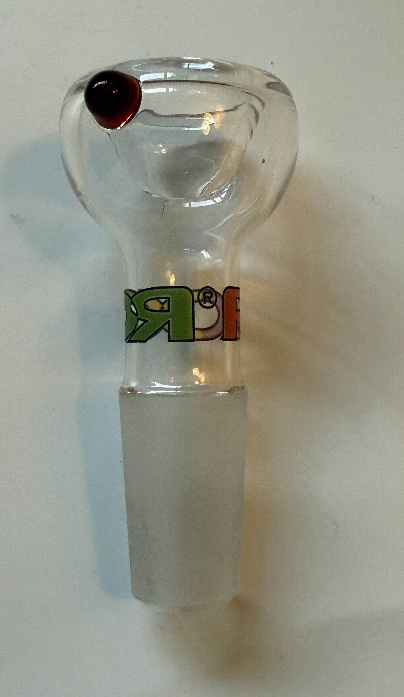 ROOR® Bubbleman Special Edition 14.5" (37cm) Straight Bong 18.8mm Joint - MADE IN GERMANY