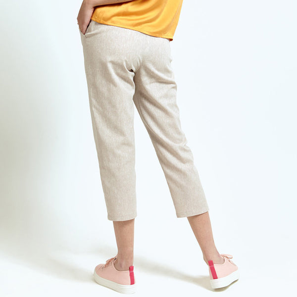 Ladies' Drawstring Crop Pants (LP-20005)