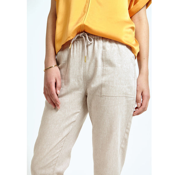 Ladies' Drawstring Crop Pants (LP-20005)