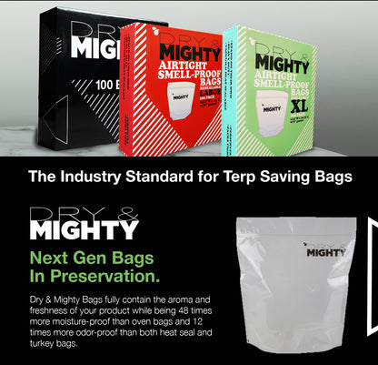 Dry & Mighty Black Bags [Bubble Magic brand] (BMDMB)