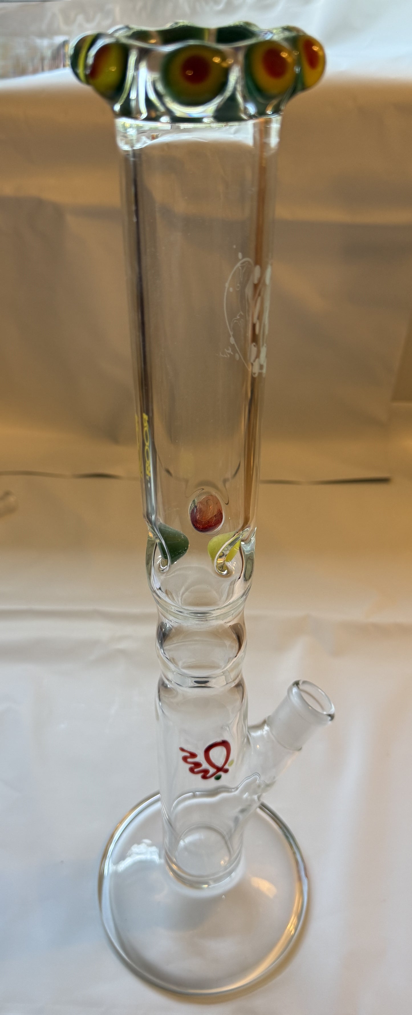 ROOR® Bubbleman Special Edition 14.5" (37cm) Straight Bong 18.8mm Joint - MADE IN GERMANY